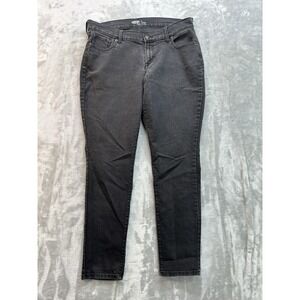 Old Navy Diva Jean Womens Sz 10 Reg BlackJack Skinny Walking Beach Stretch Denim